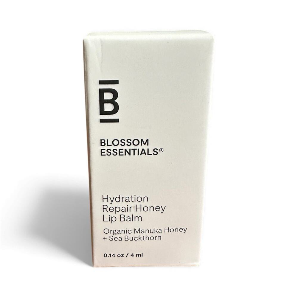 Blossom Essentials Hydration Repair Honey Lip Balm .14 oz 4 ml Full Size NIB